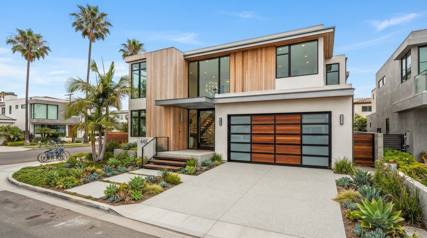 New garage door installation